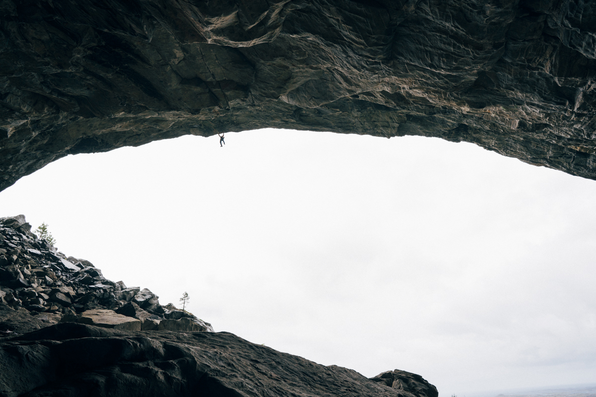 Jakob Schubert - Flatanger 2015 - Photo by Elias Holzknech