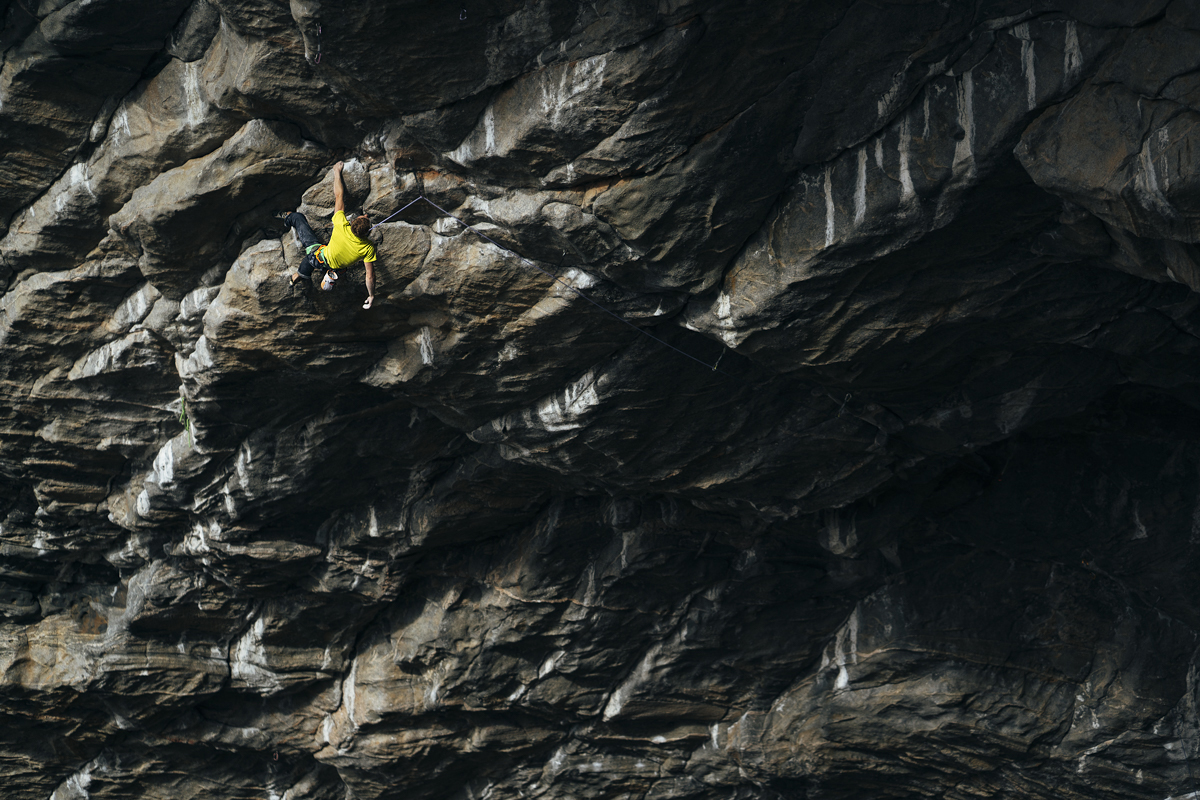 Jakob Schubert - Flatanger 2015 - Photo by Elias Holzknech