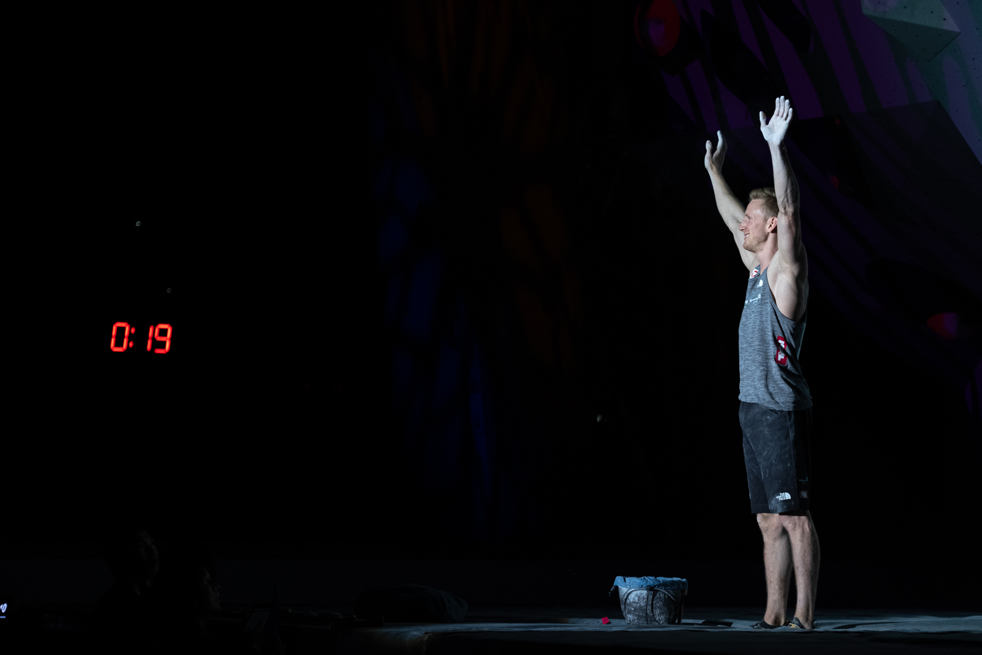 Jakob Schubert - Boulder Finals, WC Hachioji Japan - Photo by Heiko Wilhelm